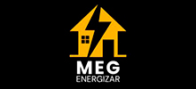 logo meg energizar eletricista profissional